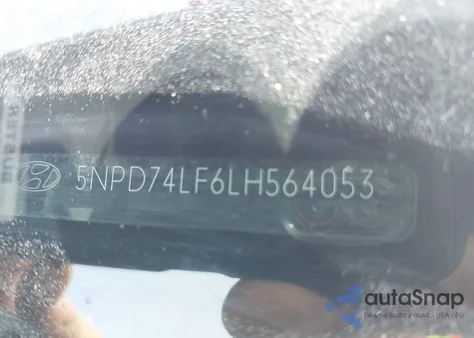 2020 Hyundai Elantra Se from USA, damaged, VIN 5NPD74LF6LH564053